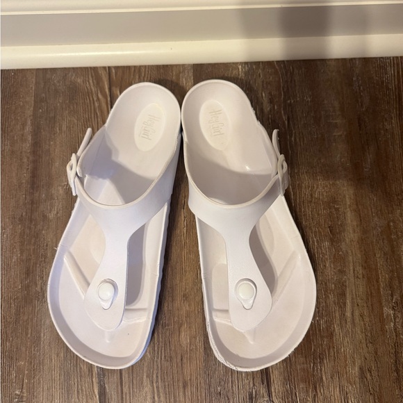Corkys White Sandals - Picture 2 of 4